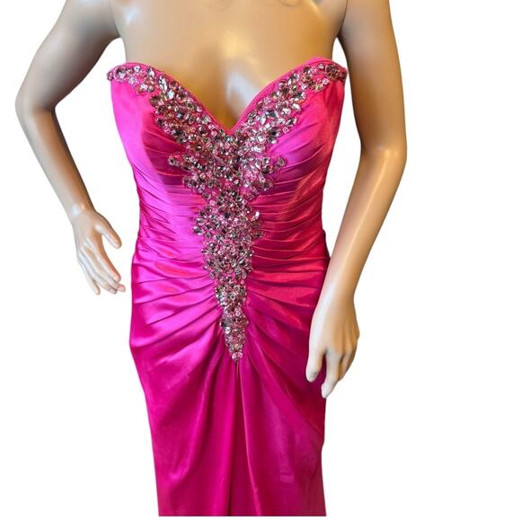 FLIRT PROM BY MAGGIE SOTERRO P4556 in Pink Royal size 4 - Picture 13 of 16